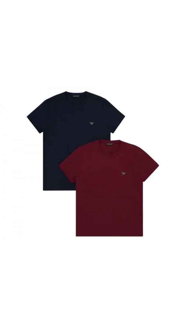 EMPORIO ARMANI Camisetas M/C Pack 2 cuello redondo
