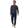 PASTUNETTE pijama hombre tapeta y puños