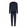 PASTUNETTE pijama hombre tapeta y puños