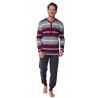 PASTUNETTE pijama hombre tapeta y puños