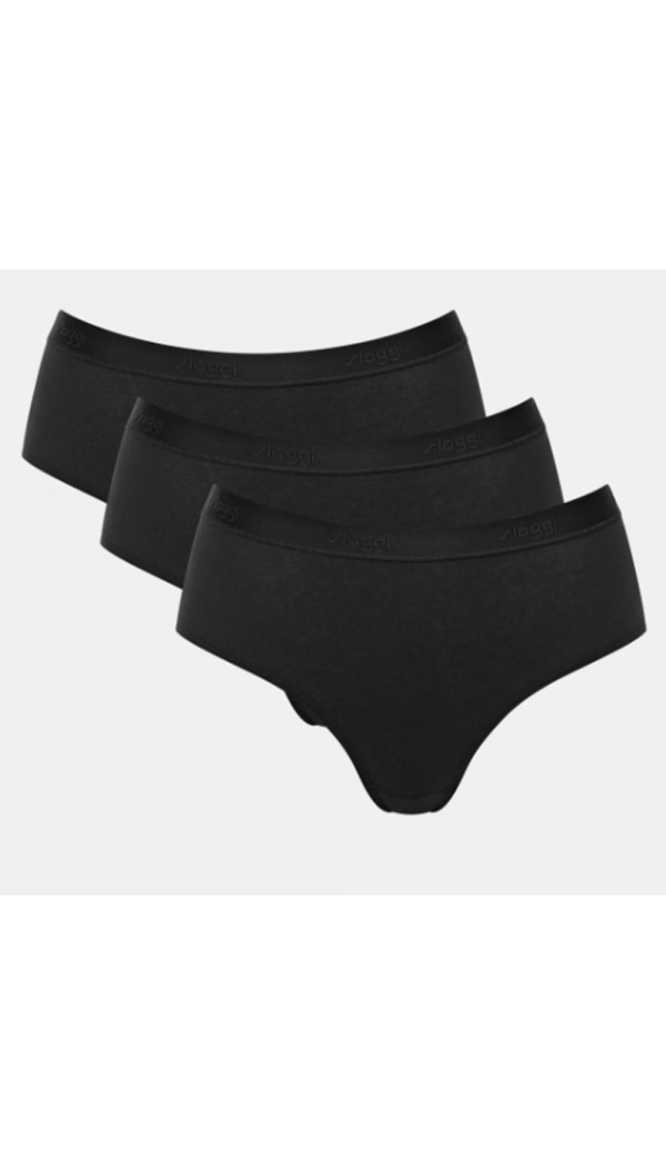 SLOGGI braga pack 3 GO CASUAL MIDI