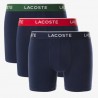 LACOSTE pack de 3 boxer briefs goma colores